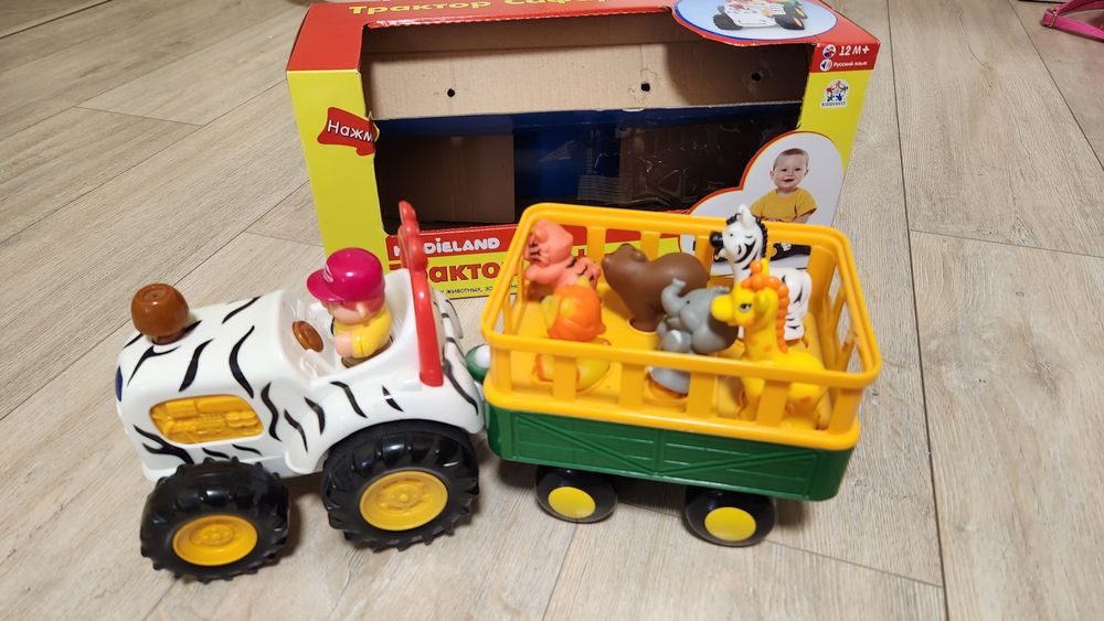 Трактор Сафарі музичний ( рос. )