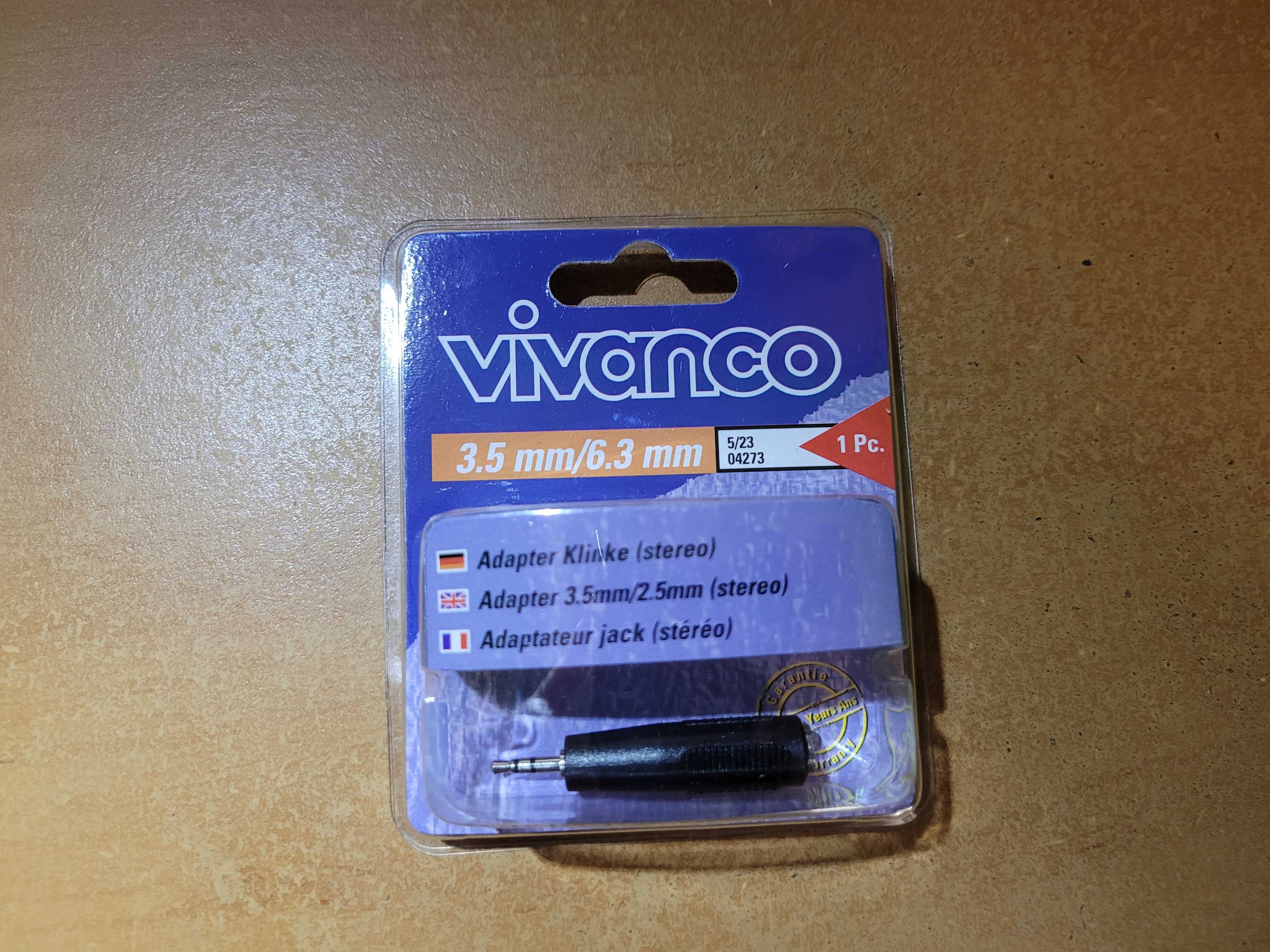 Adapter Vivanco Jack 3.5/2.5 mm stereo