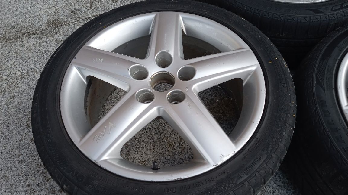 Koła 5 sztuk Audi A4 A6 5x112 17 Fundo