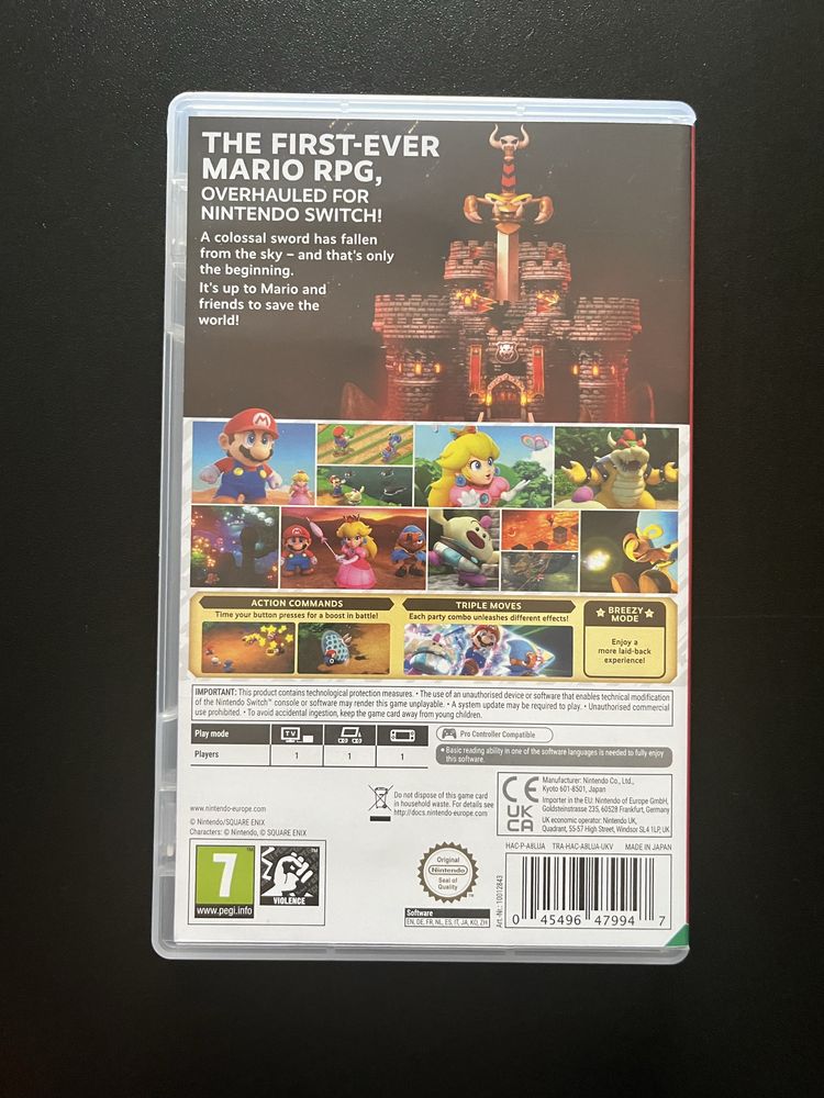 Super Mario RPG na switch