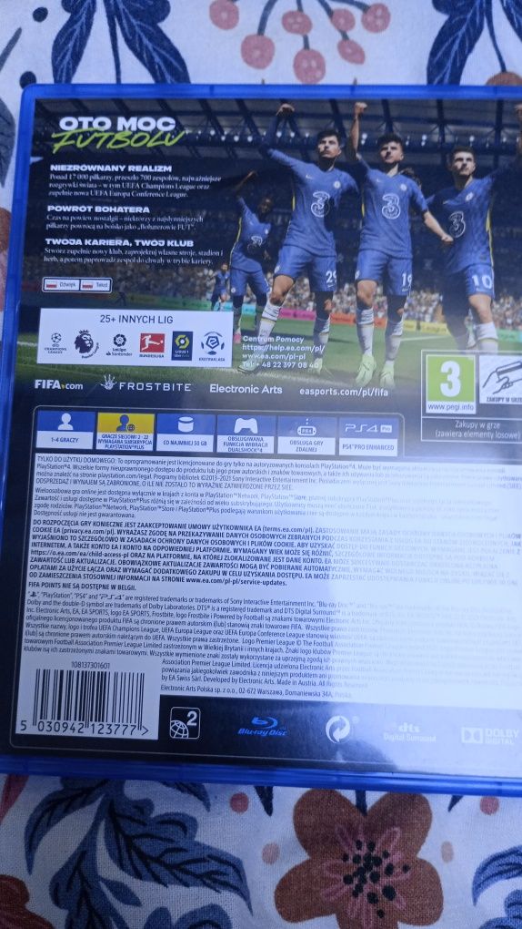 Sprzedam Fifę 22 oraz 21 na PS4