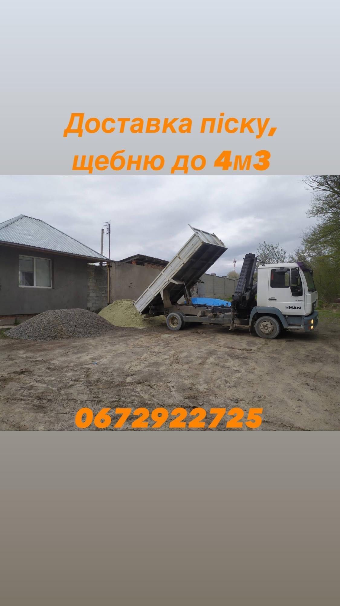 Пісок гравій щебінь відсів