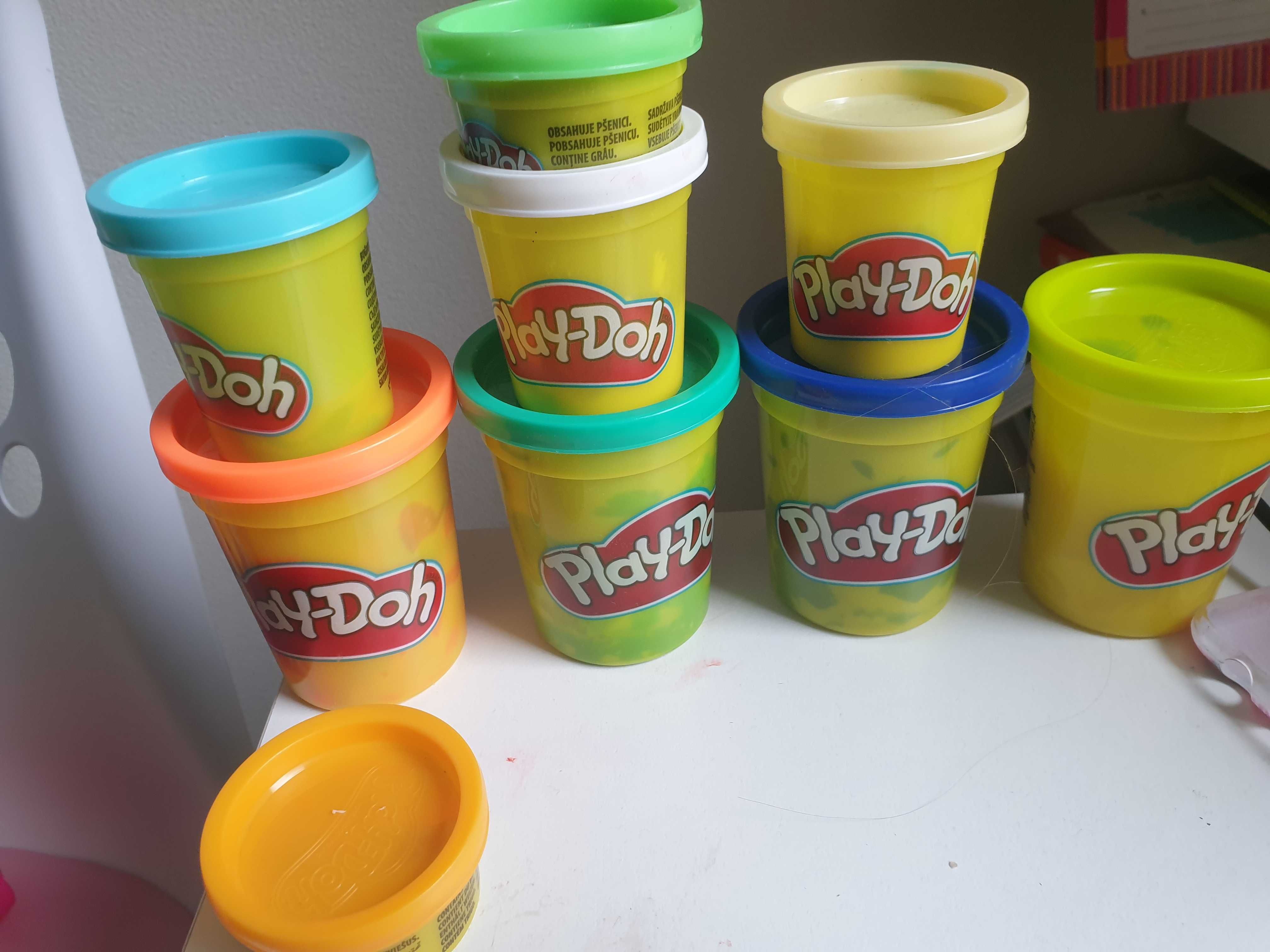 play doh playdoh foremki wałek wzorki lodziarnia ciastolina ciasteczka