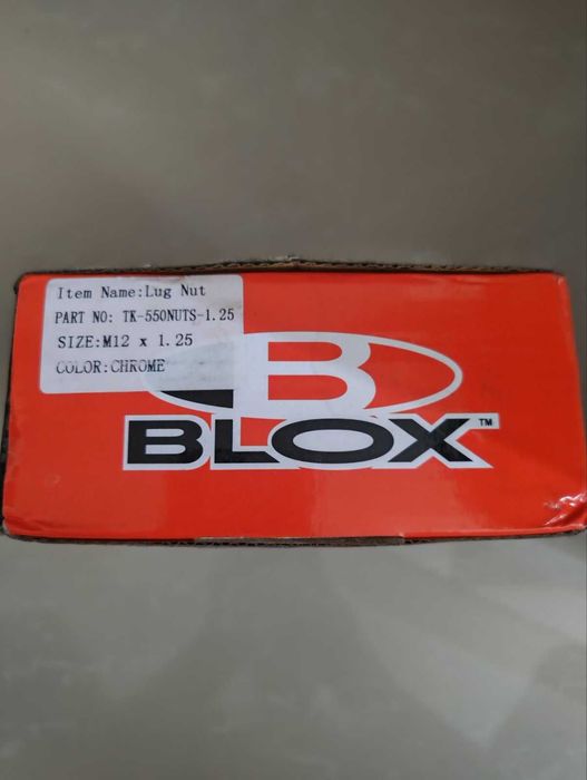 Blox Колісні гайки М12x1,25. Тюнінг гайок
