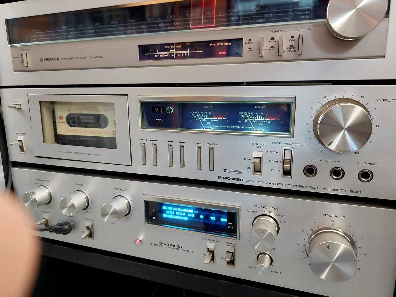 Deck Pioneer Blue Line CT-200