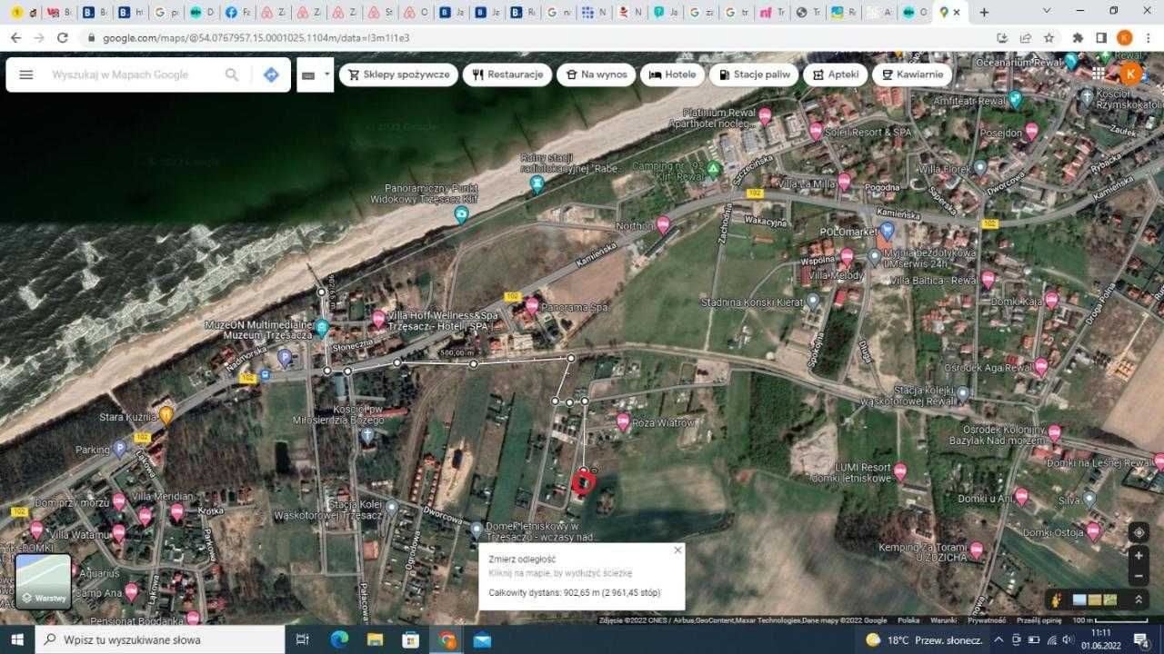 Domek Zacisze pod Sosnami- TRZĘSACZ, 800m do morza, max 5 os.