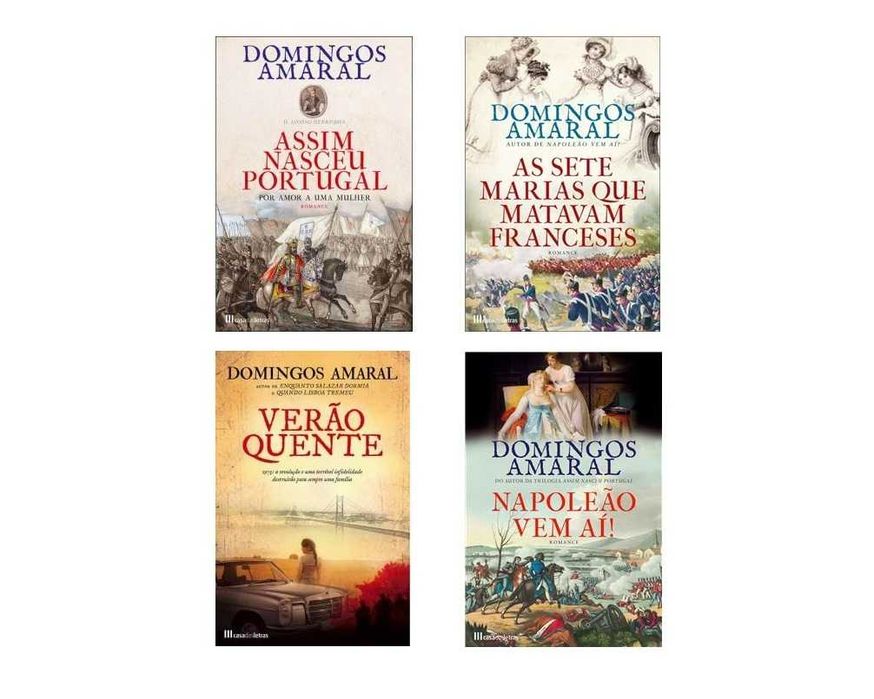 Domingos Amaral: Verão Quente/ Assim Nasceu Portugal/.. - Desde 7€