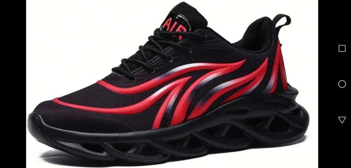 Кросівки спортивні AIR 40р. Чорного та червоного кольору