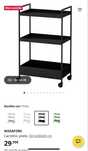 Carrinho multiuso ikea