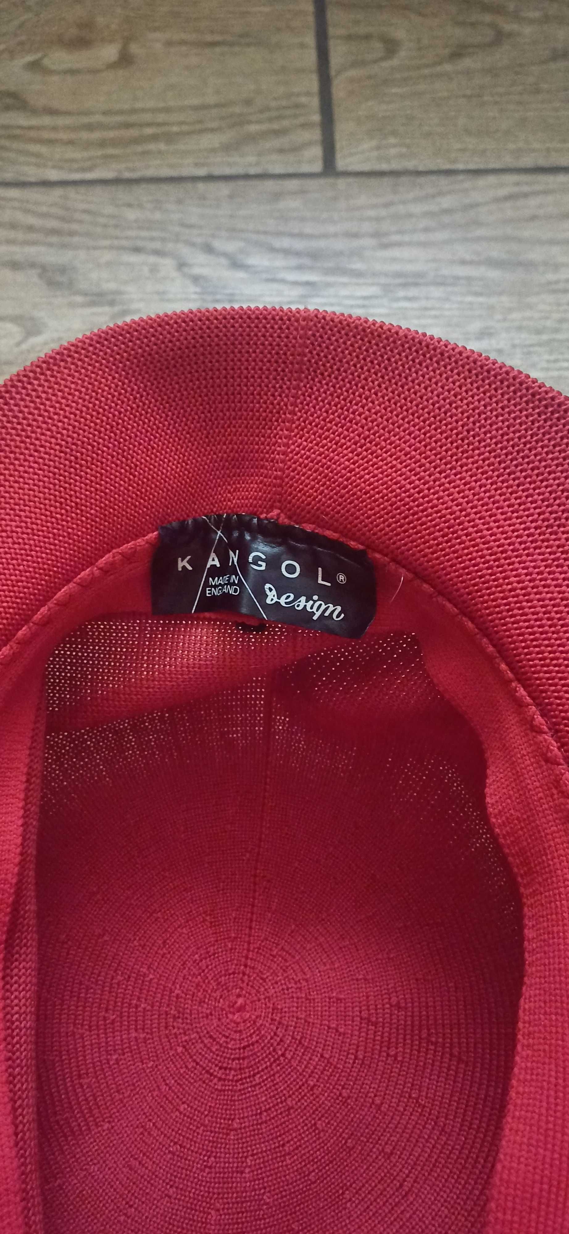 Czerwony kapelusz Kangol