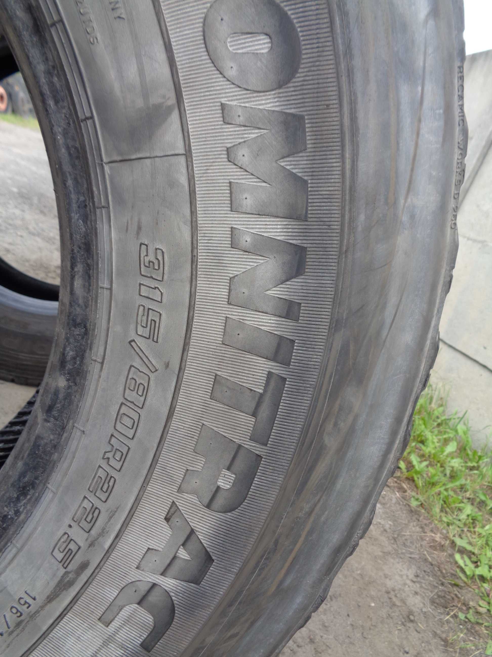 Opona ciężarowa 315/80R22.5 GoodYear budowlana CAŁA *S