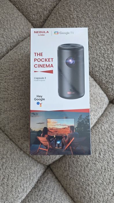 Nowy Projektor Nebula Capsule 3 Google TV