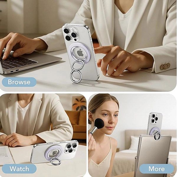 Esr Magnetic 360 Halolock Magsafe Phone Ring Lavender