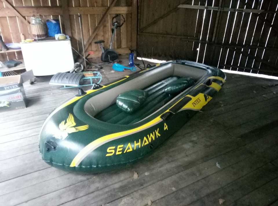 Barco insuflável - Intex Seahawk 4