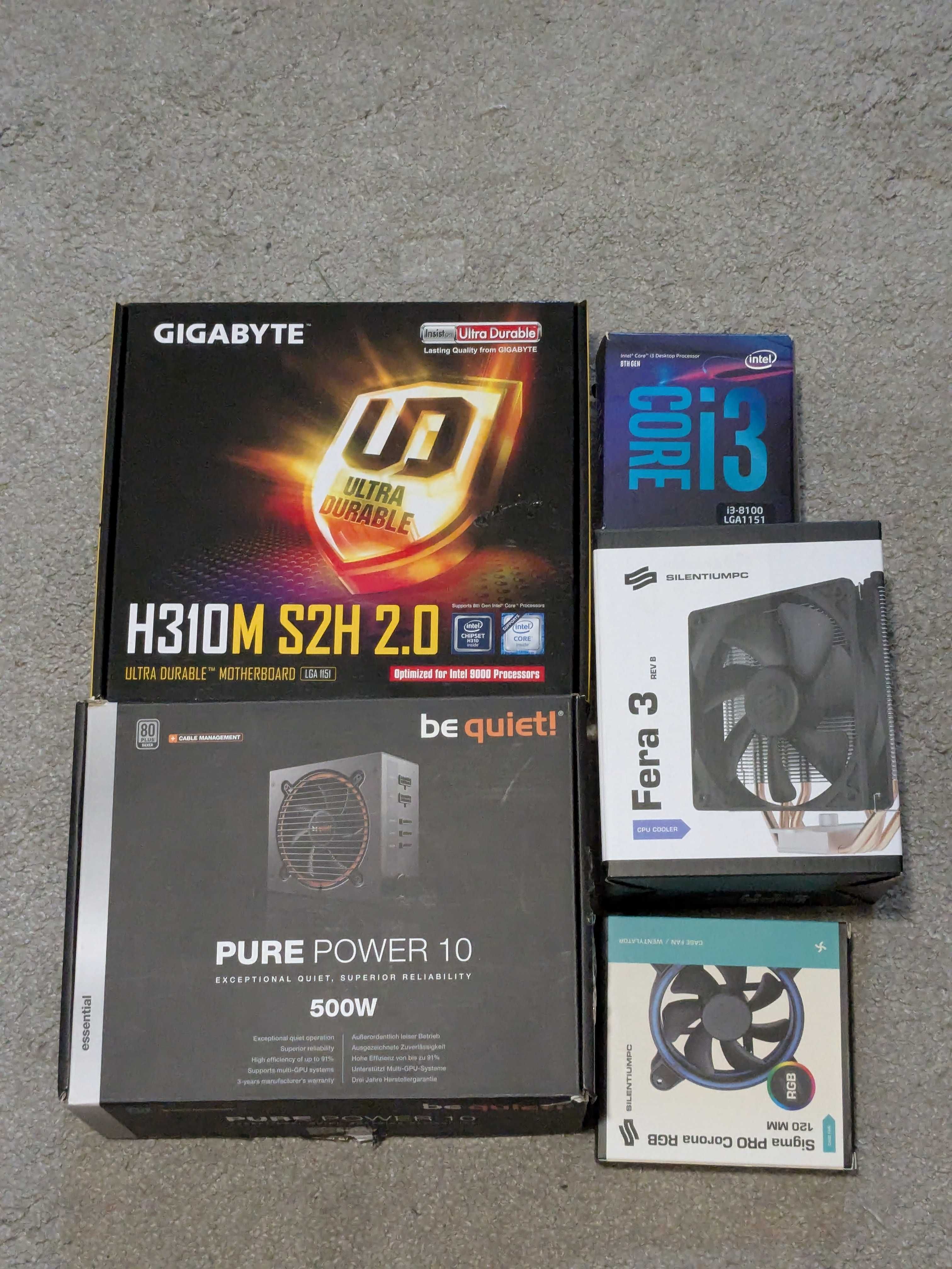 Komputer stacjonarny i3-8100, Gigabyte Radeon HD7850