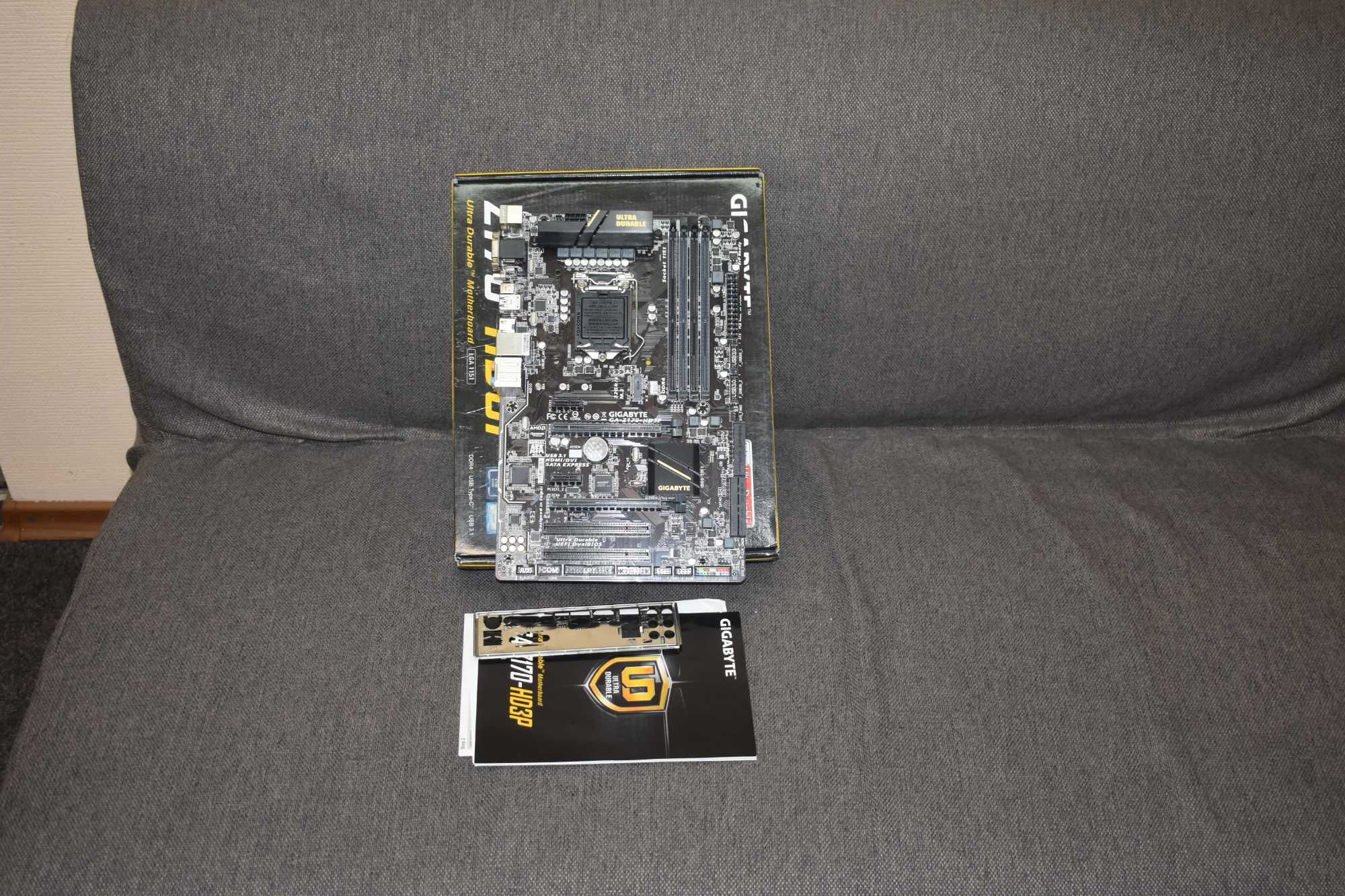 Материнська плата 1151 сокет GIGABYTE Z170-HD3P