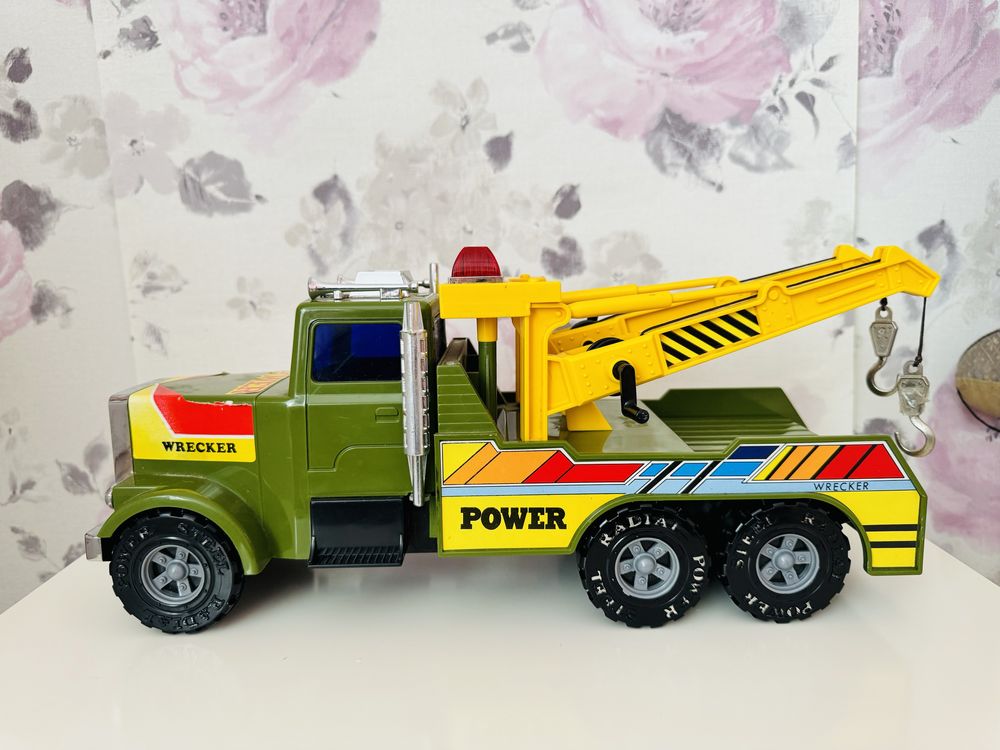 Duże Auto Ciężarówka Holownik Pomoc Drogowa Wrecker