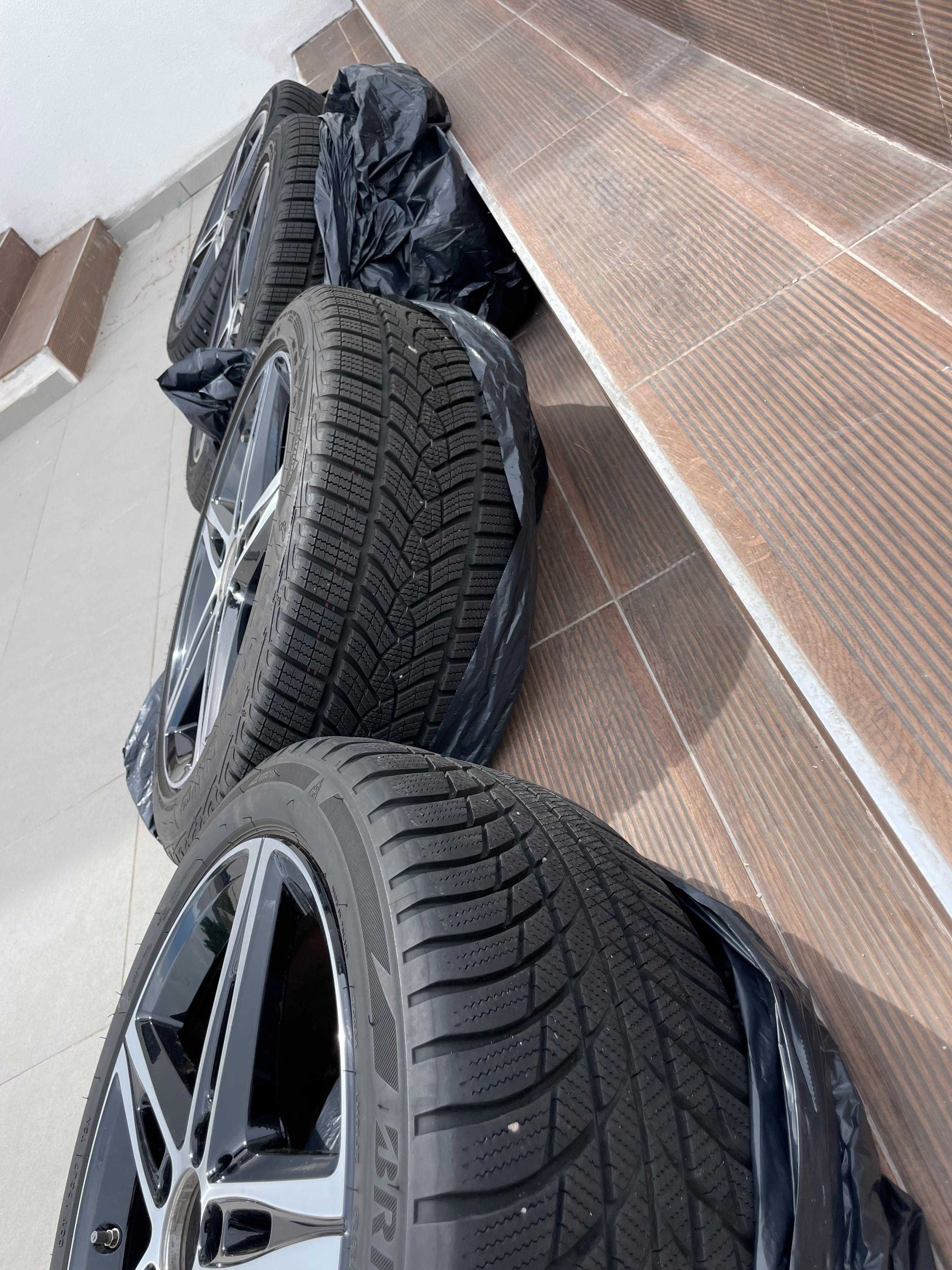 Jantes Mercedes 18” com pneus de inverno novos