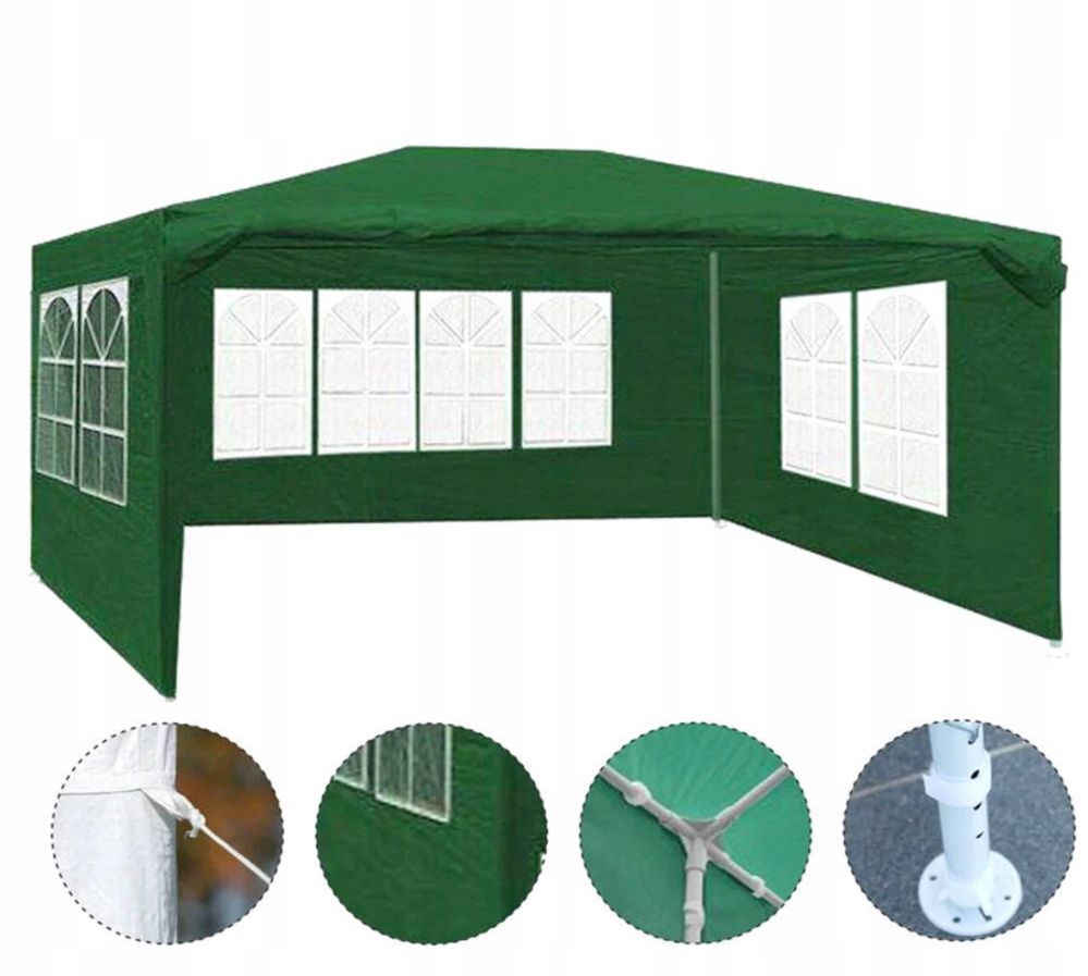 Namiot Pawilon Ogrodowy Handlowy 4x3m Wodoodporrny Imprezowy Altana