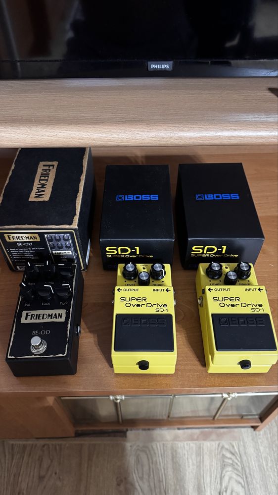Efekt do gitary distorition preamp Friedman BE OD