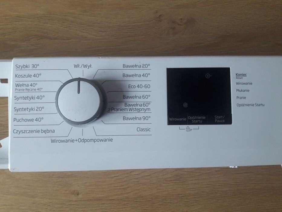 Panel sterujący  programator  do pralki