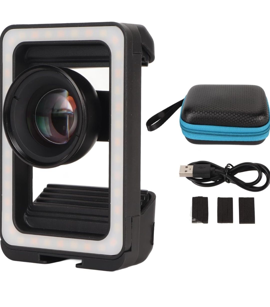 Obiektyw makro aparatu do telefonu 100 mm ABS 4K HD