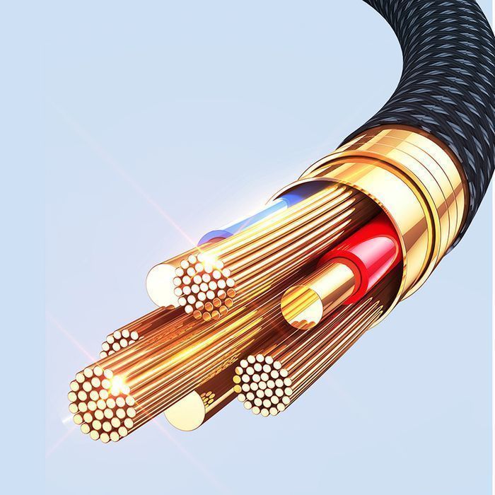 Przewód Ładowania USB-C - Lightning Joyroom 2.4A 1.2M Czarny