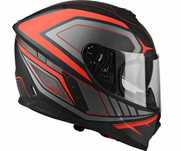 WYPRZEDAŻ!! Kask Lazer Rafale Hexa Czarny Czerwony Rozmiar M
