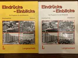 Eindrucke-Einblicke. Mittelstufe-Arbeitsbuch+Textbuch. Langenscheidt.