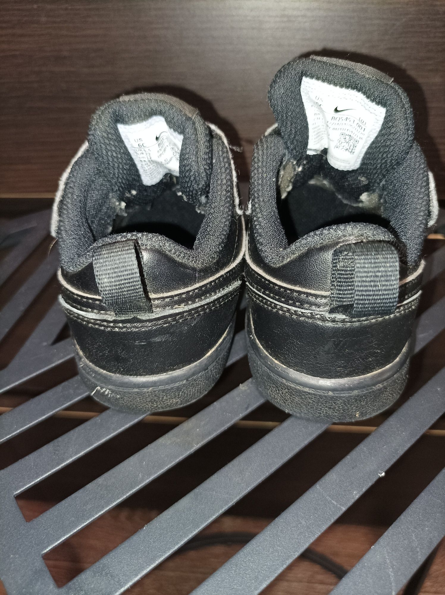 Детские кожаные кросовки Nike 5,5размер