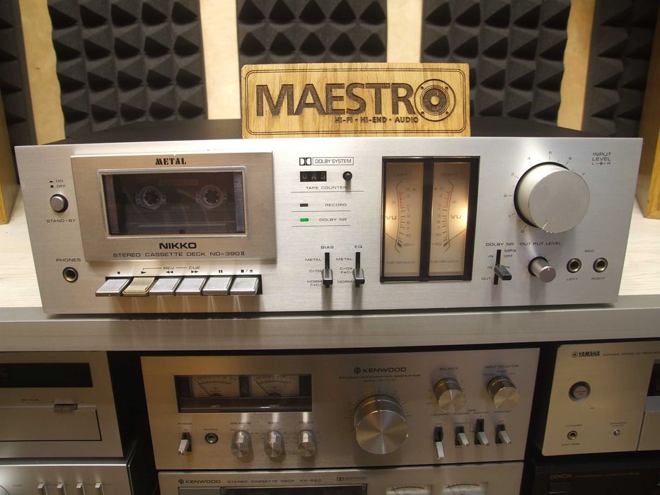 Касетна дека Nikko ND-390 II. JAPAN. Без передплати