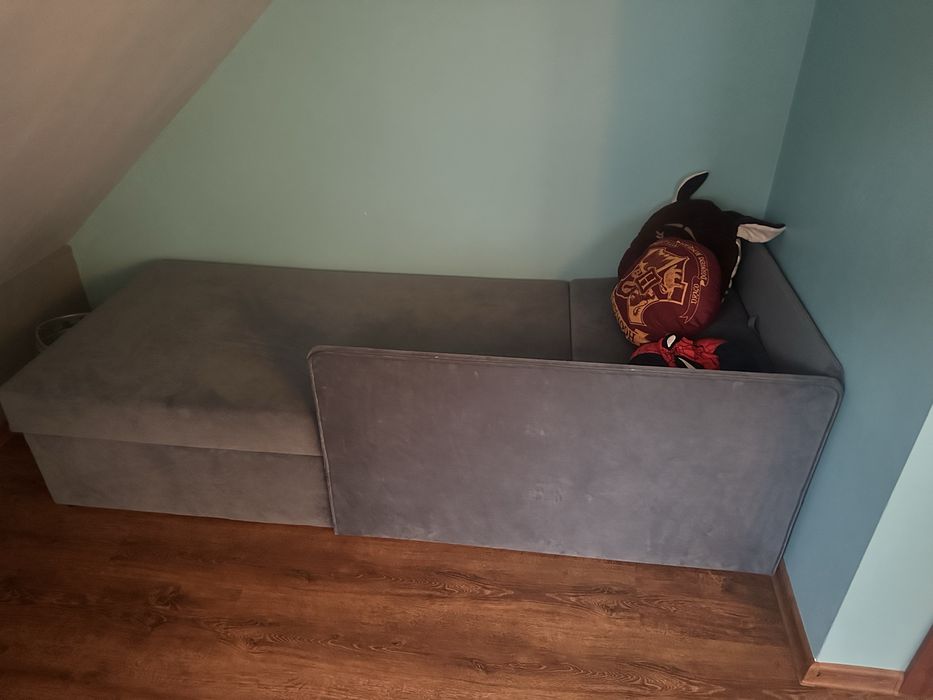 Łózko z miejscem na posciel