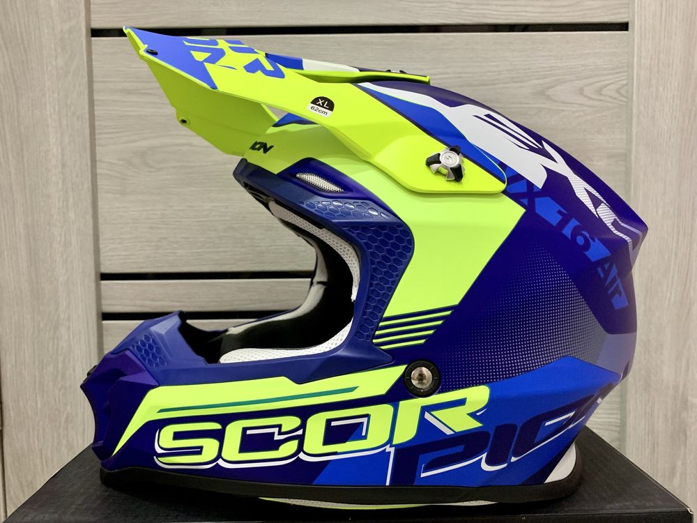 Кроссовий мотошлем Scorpion VX16 Airoh Fox AGV LS2 Shark Aplinestars