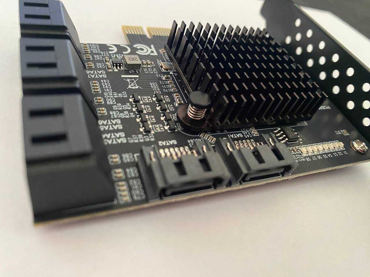 Плата розширення SATA PCI-E x1 to 6 x Sata III