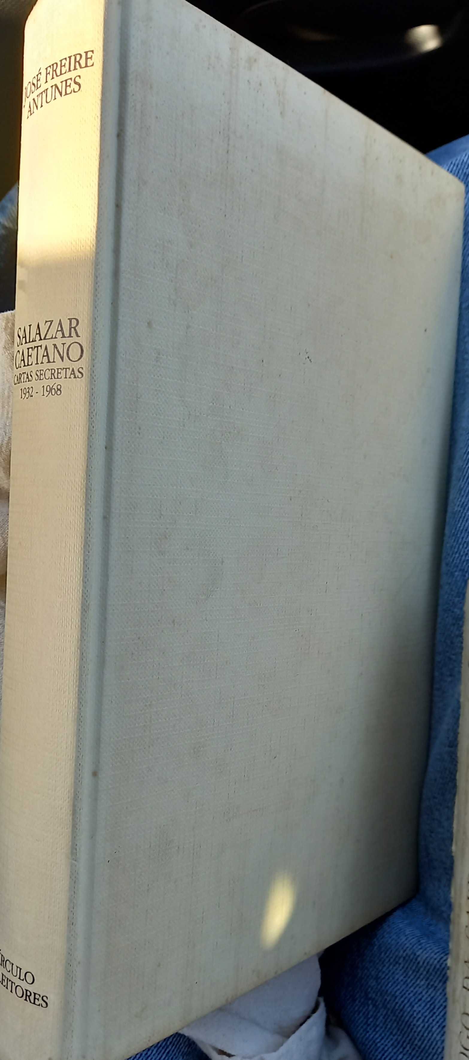 Livro  Salazar Caetano - Cartas Secretas