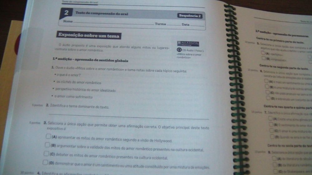 Entre Palavras - Português - 11º Ano ASA (Professor)