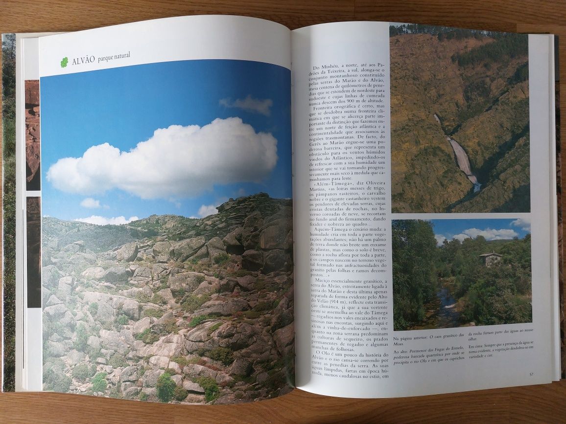 Livro Parques e Reservas Naturais de Portugal