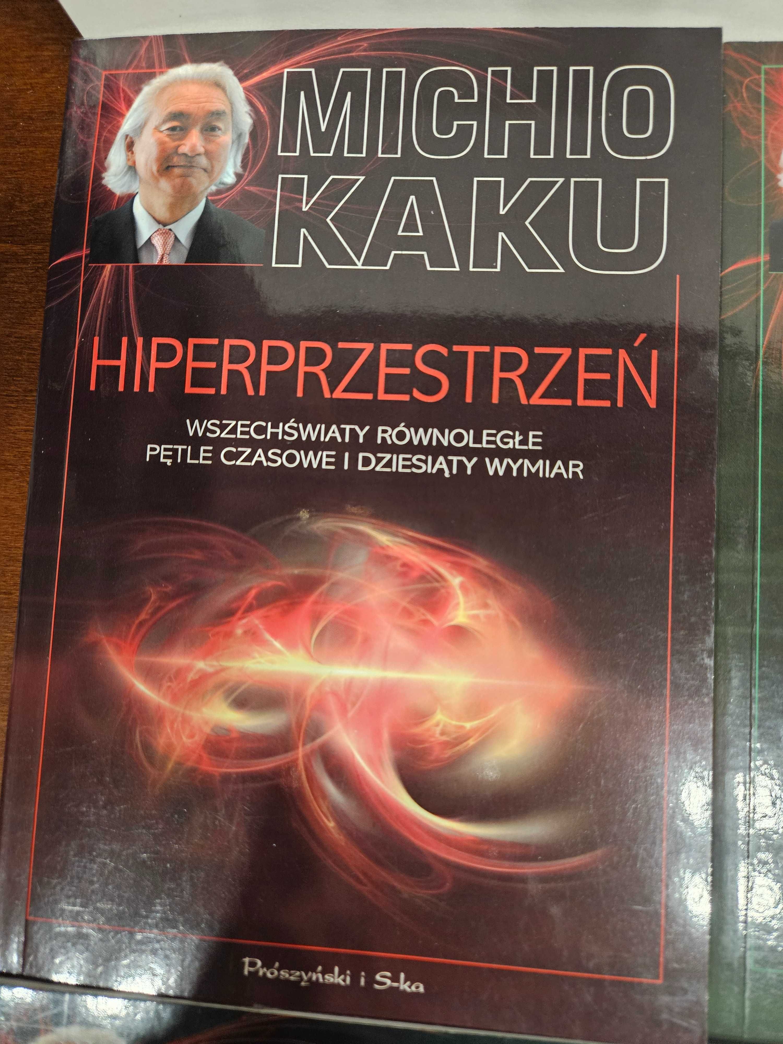 Michio Kaku zestaw 4 książek -jak na zdjęciach (stan idealny-jak nowe)