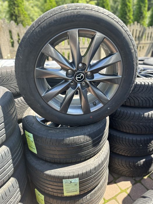 Całe koła Mazda rozmiar 17 225x55x17 Bridgestone