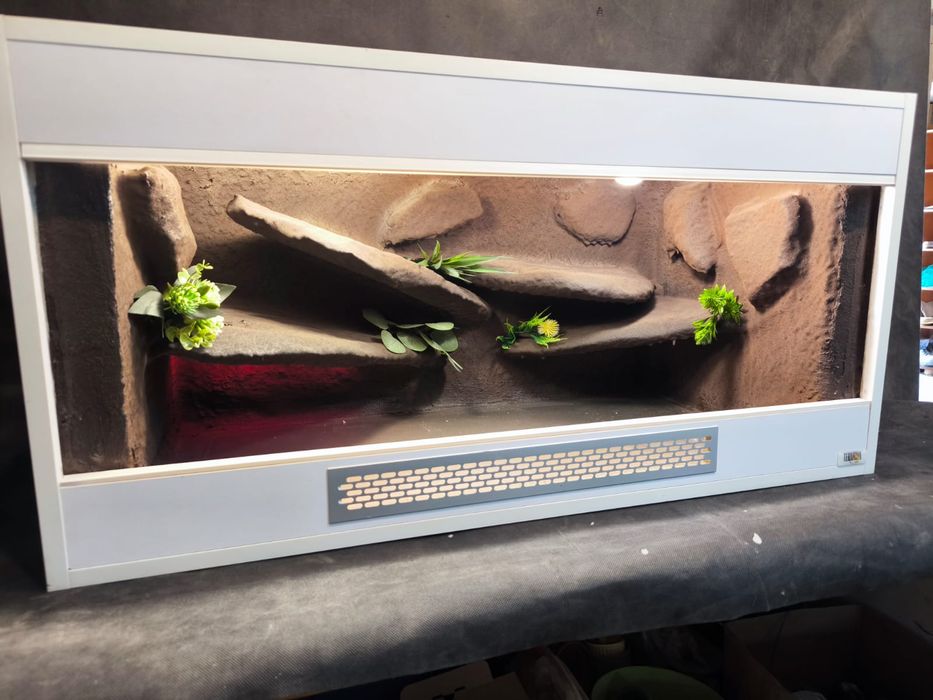 Terrarium pustynne dla gekona lamparciego agamy  PROMOCJA BLACK WEEK