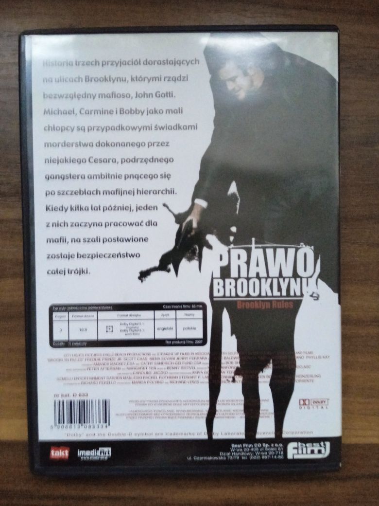 Prawo Brooklynu, film DVD