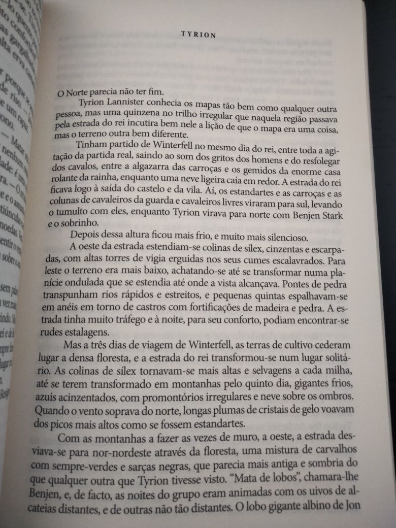 Livro 'A Guerra dos Tronos'