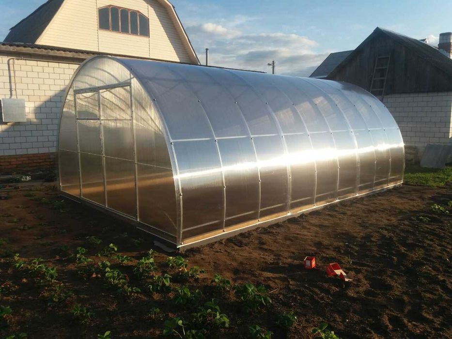 Szklarnia Tunel 4x4m, 6m, 8m, 10m, 12m z poliwęglanu 6mm, prof 40x20mm