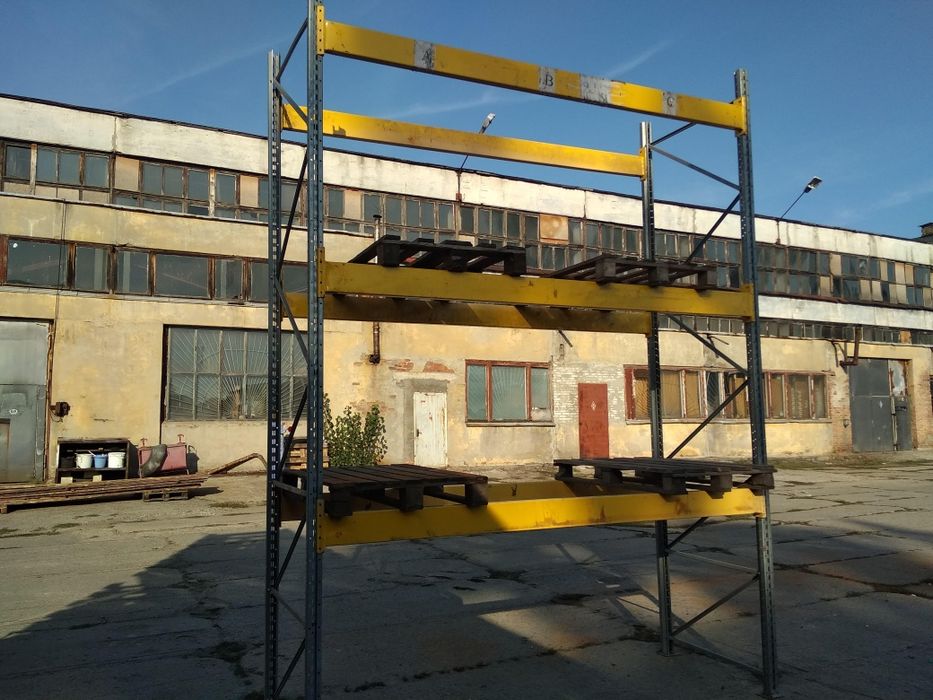 Продам паллетный стеллаж б/у, складской стеллаж б.у, стеллажи, стелажі