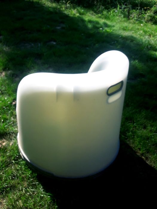 Duży • MEGA WYGODNY • Fotel IKEA Kimme / ogród pokój dziecka