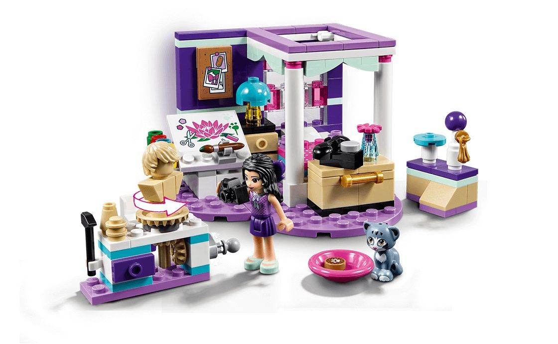 Lego friends 41342 Розкішна кімната Емми