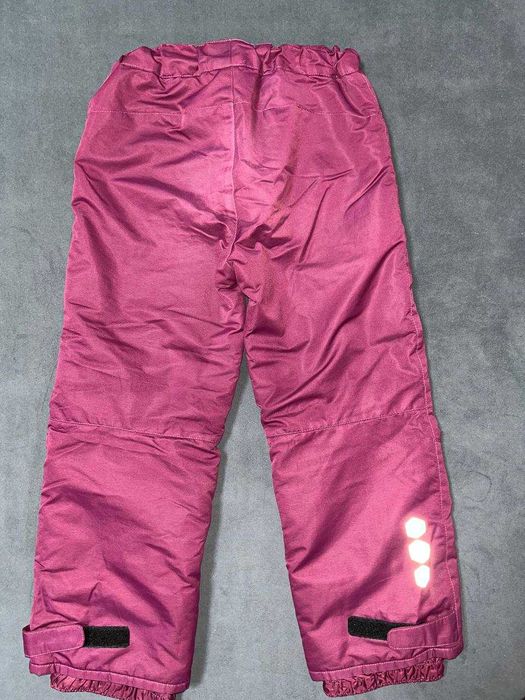Лыжные штаны р.122 Полукомбинезон на девочку Зимние штаны на девочку