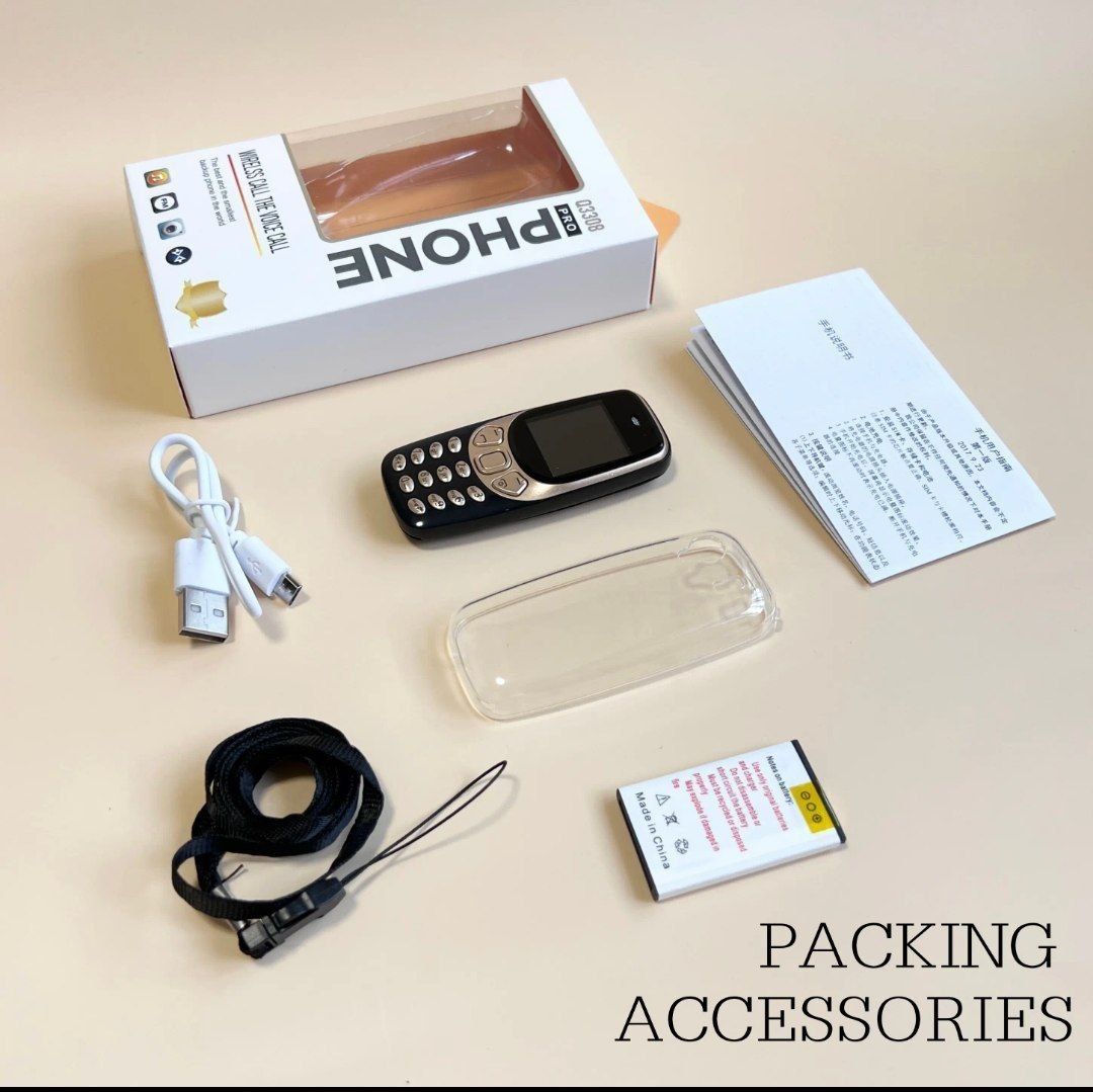 Miniphone Q3308 pro 3 sim, Magic voice, безпечні дзвінки