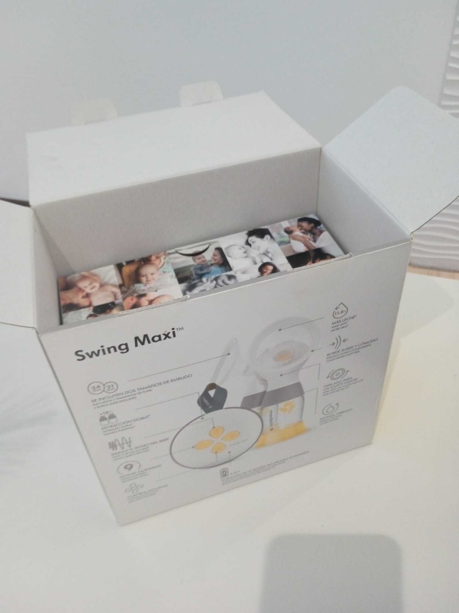 Bomba de leite dupla Medela Swing Mac