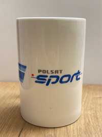 Kubek kolekcjonerski ceramiczny Polsat sport